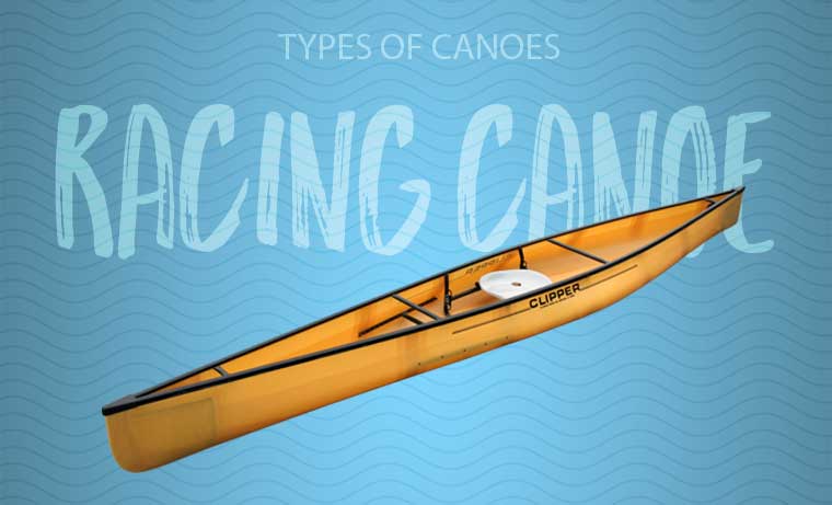 Racing canoe