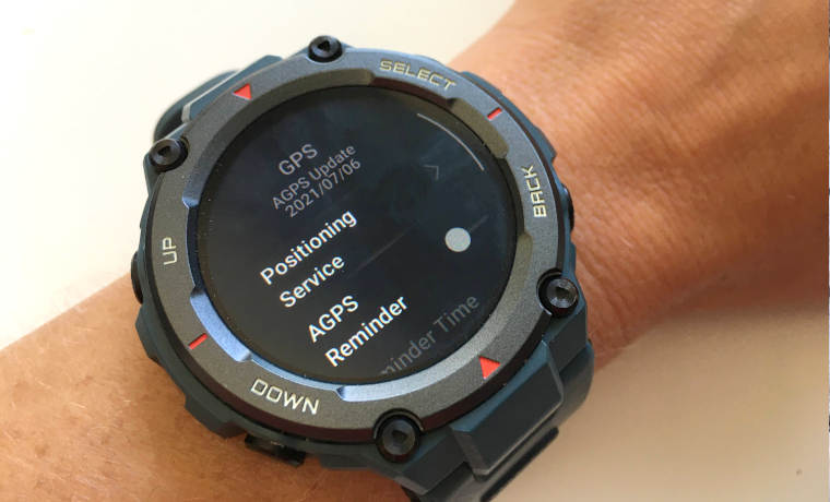 GPS on smartwatch