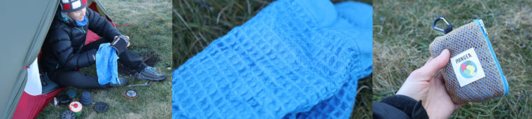 Pangea camp towel details