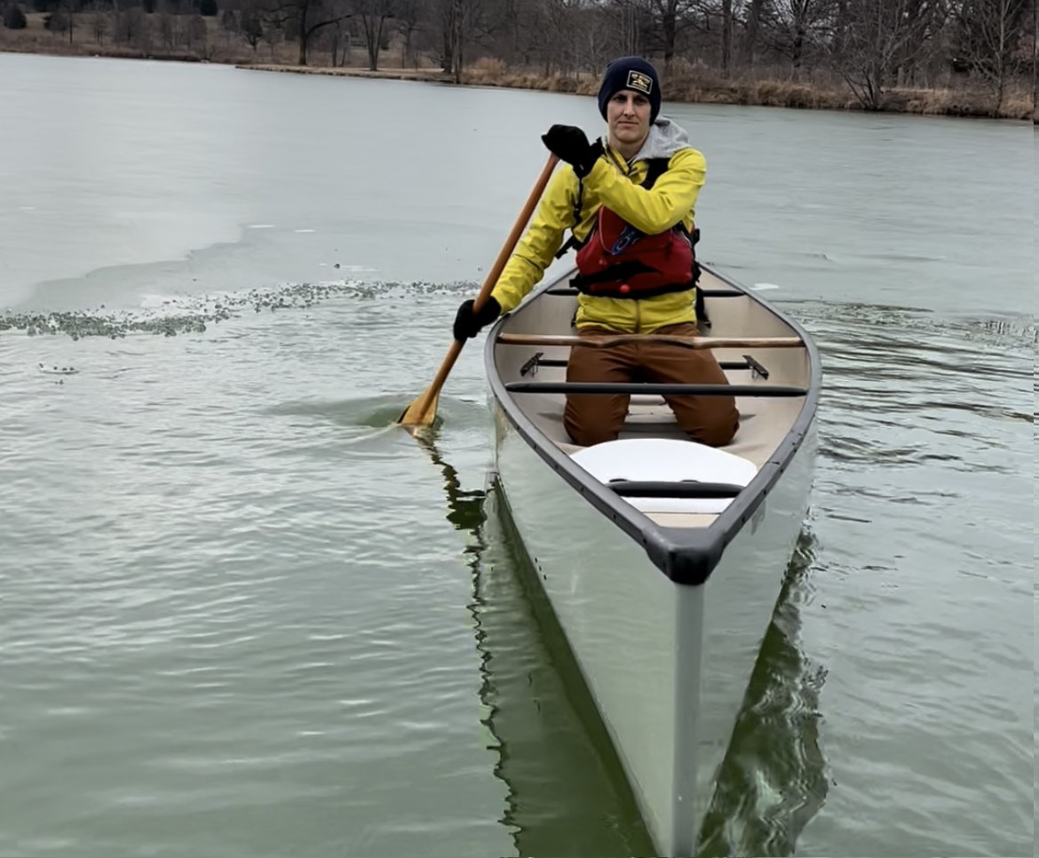 Canoeing J-stroke 2