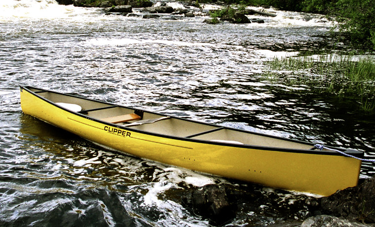 Clipper Canoe on river