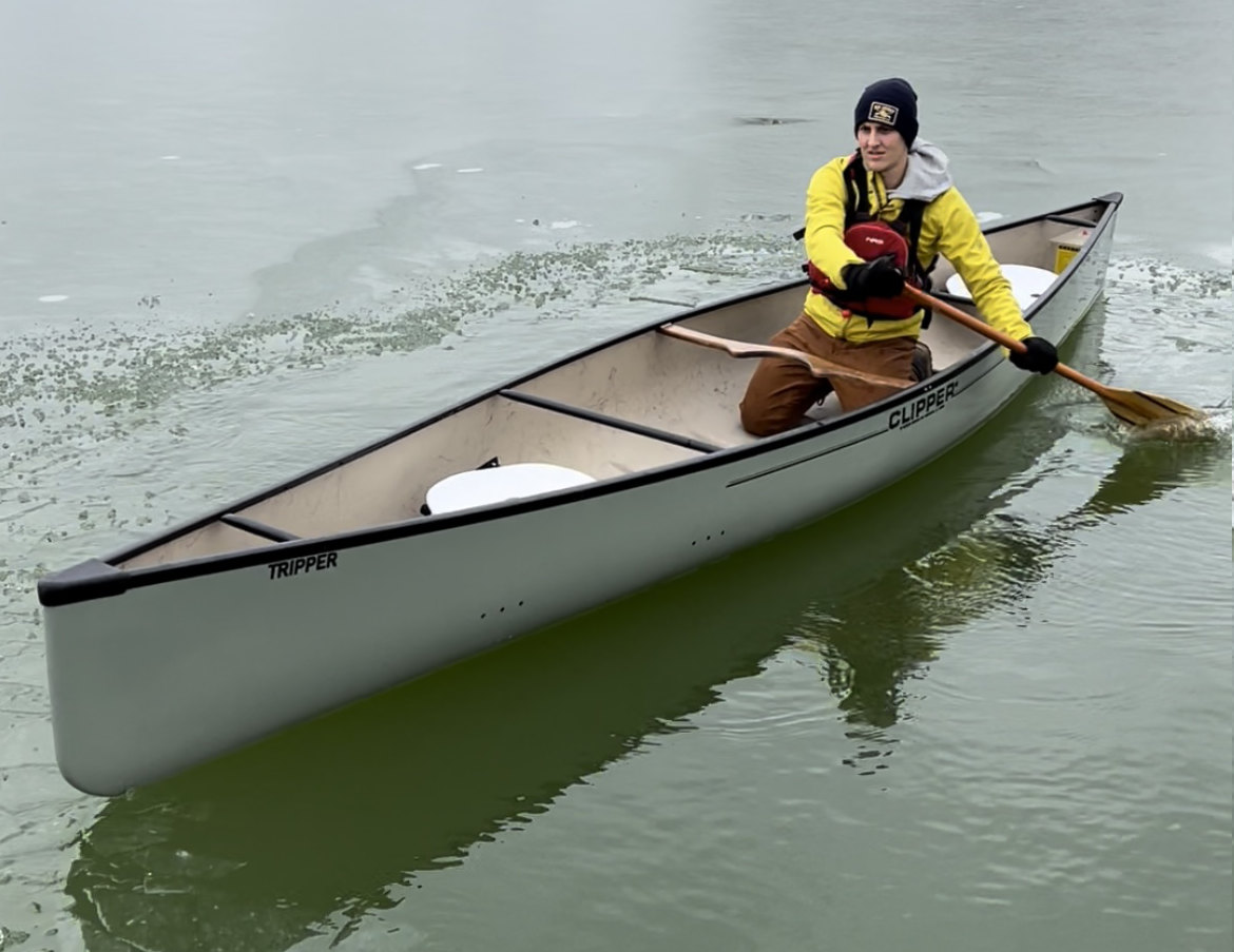 Turning a canoe 1