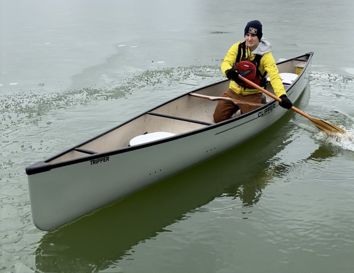 Turning a canoe 2