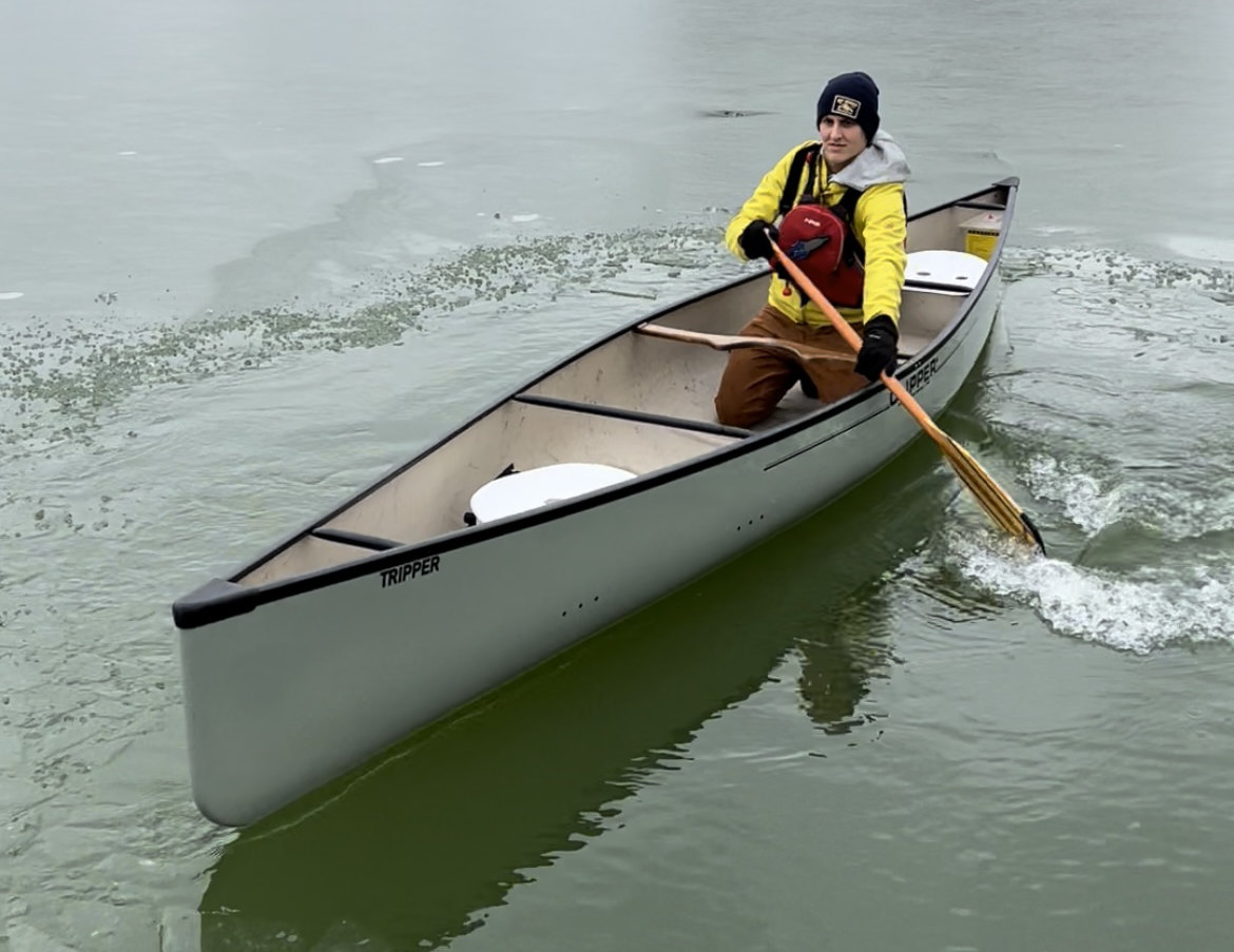 Turning a canoe 3