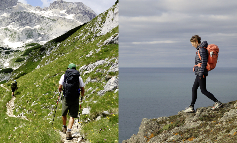 Hiking vs trekking