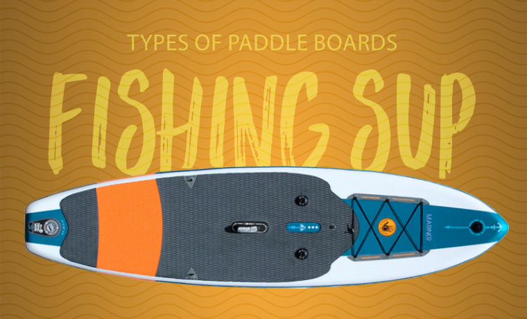 Fishing paddle board