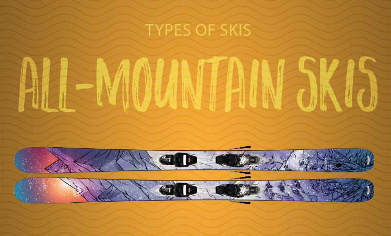All mountain skis