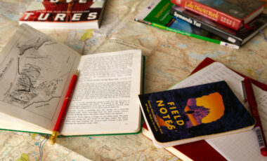 Adventure planning maps and books