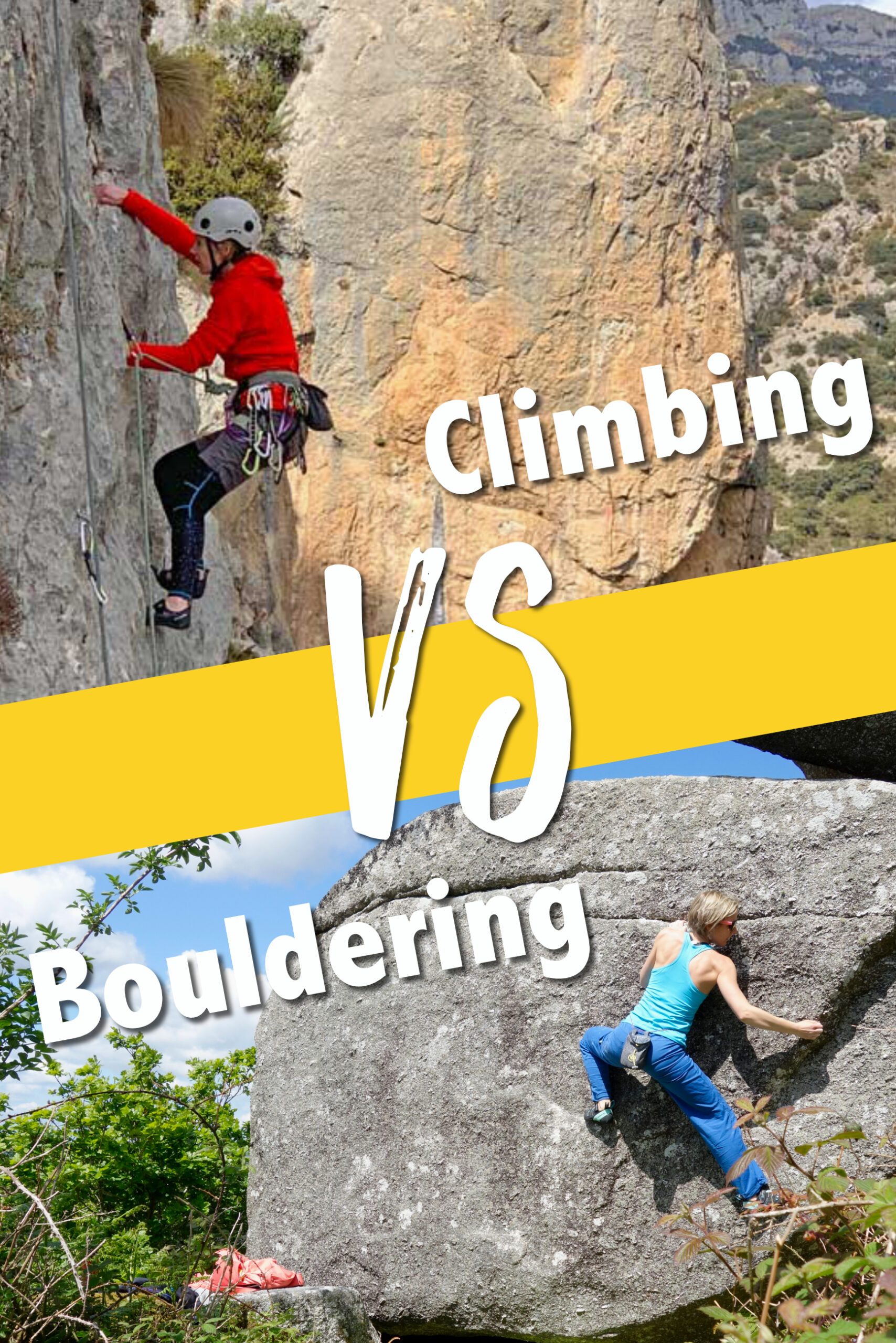 Climbing Vs Bouldering Which One Is For You? Cool of the Wild